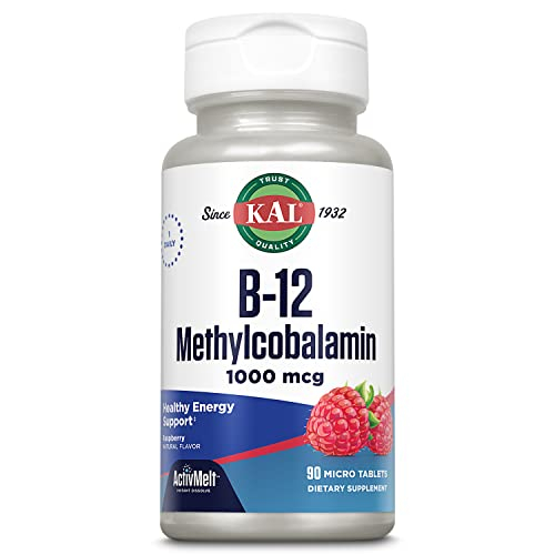 Foto 2 pulgar | Suplemento Kal De Vitamina B12, Metilcobalamina, 1000 Mcg, 90 Tabletas - Venta Internacional.