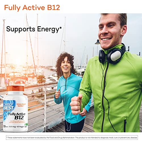 Foto 7 pulgar | Suplemento Doctor's Best Fully Active B12 1500 MCG 60 Tabletas - Venta Internacional