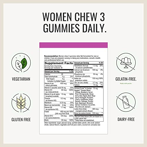 Foto 7 pulgar | Multivitaminas En Gomitas ¡nature's Way Alive! Premium Para Mujer 75 - Venta Internacional.