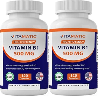 Foto 1 | Suplemento Vitamático De Vitamina B1 (tiamina) 500 Mg 120 Cápsulas - Venta Internacional.