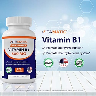 Foto 3 | Suplemento Vitamático De Vitamina B1 (tiamina) 500 Mg 120 Cápsulas - Venta Internacional.