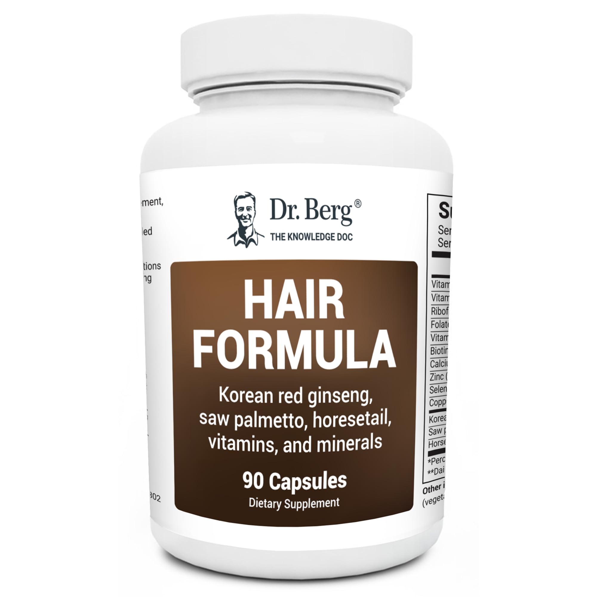 Foto 2 pulgar | Vitaminas Para El Crecimiento Del Cabello Dr. Berg, Todo En Uno Para Hombres Y Mujeres, 90 Cápsulas - Venta Internaci