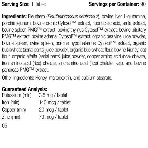 Foto 3 pulgar | Suplemento Standard Process Feline Immune System 90 Comprimidos - Venta Internacional.