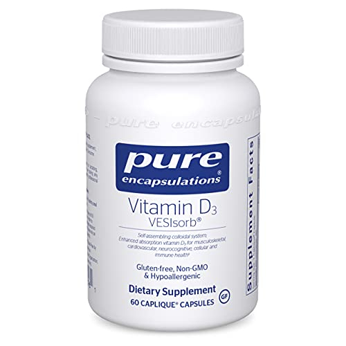 Foto 2 pulgar | Suplemento Pure Encapsulations De Vitamina D3 Vesisorb 60 Cápsulas - Venta Internacional.