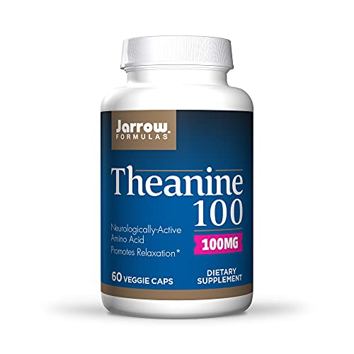 Foto 2 pulgar | Suplemento De Teanina De Jarrow Formulas, 100 Mg, 60 Cápsulas Vegetarianas - Venta Internacional.