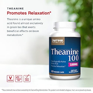 Foto 3 | Suplemento De Teanina De Jarrow Formulas, 100 Mg, 60 Cápsulas Vegetarianas - Venta Internacional.
