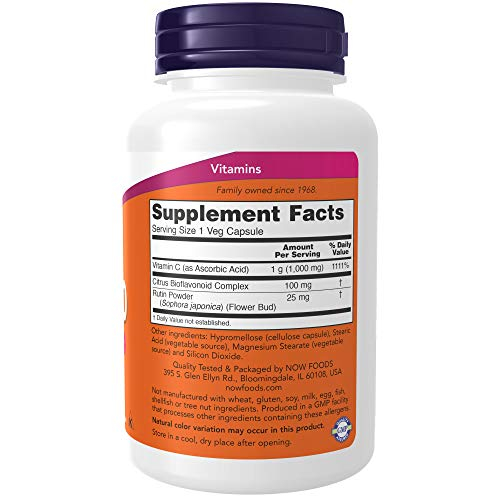 Foto 3 pulgar | Complementa Now Vitamina C-1,000 Con 100 Mg De Bioflavonoides 100 Ca - Venta Internacional.
