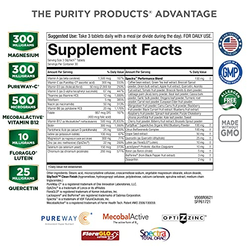 Foto 3 pulgar | Suplemento Purity Products Para Hombre Perfect Multi 90 Comprimidos - Venta Internacional.