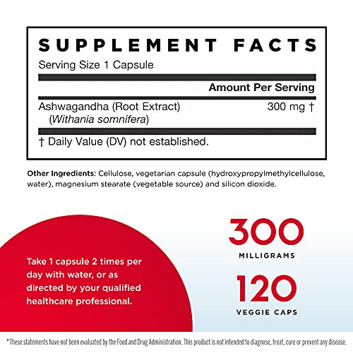 Foto 3 pulgar | Suplemento Jarrow Formulas Ashwagandha 300 Mg 120 Comprimidos - Venta Internacional.