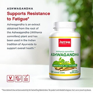 Foto 3 | Suplemento Jarrow Formulas Ashwagandha 300 Mg 120 Comprimidos - Venta Internacional.