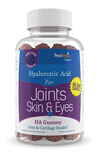 Gummy Vitamins Hyalogic Chewy Ha, Sabor A Bayas Mixtas, 60 Unidades - Venta Internacional.