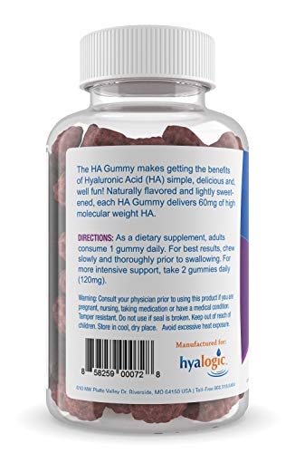 Foto 3 pulgar | Gummy Vitamins Hyalogic Chewy Ha, Sabor A Bayas Mixtas, 60 Unidades - Venta Internacional.