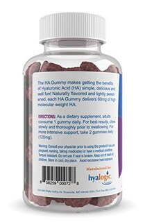 Foto 2 | Gummy Vitamins Hyalogic Chewy Ha, Sabor A Bayas Mixtas, 60 Unidades - Venta Internacional.