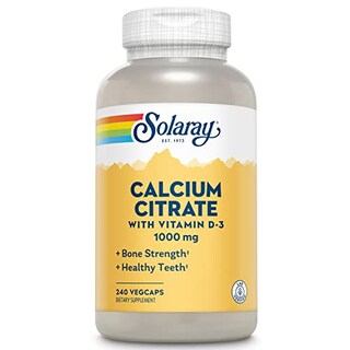 Foto 1 | Suplemento De Citrato De Calcio Solaray Con Vitamina D3 1000 Mg 240 - Venta Internacional.