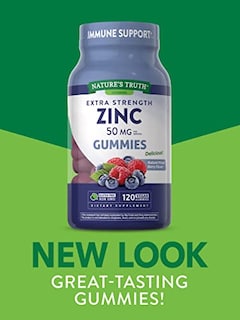 Foto 3 | Suplemento De Gomitas De Zinc Nature's Truth, 50 Mg, 120 Unidades - Venta Internacional.