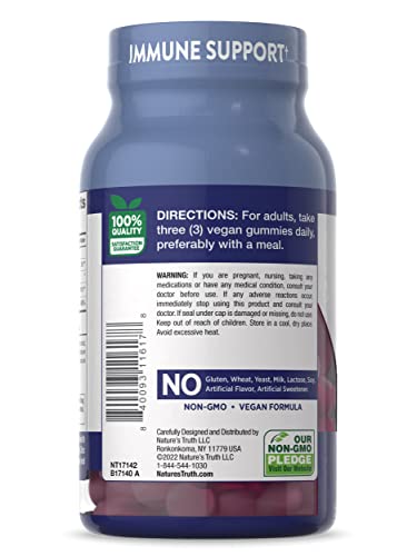Foto 8 pulgar | Suplemento De Gomitas De Zinc Nature's Truth, 50 Mg, 120 Unidades - Venta Internacional.