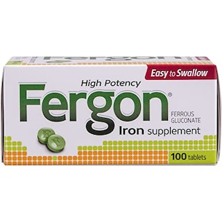 Foto 1 | Suplemento De Hierro Fergon High Potency 27 Mg 100 Comprimidos - Venta Internacional.