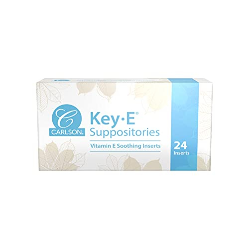 Supositorios Carlson Key-e 30 Ui De Vitamina E Vaginal Y Rectal - Venta Internacional.