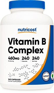 Foto 1 | Suplemento Nutricost Vitamina B Complex 460 Mg 240 Cápsulas - Venta Internacional.