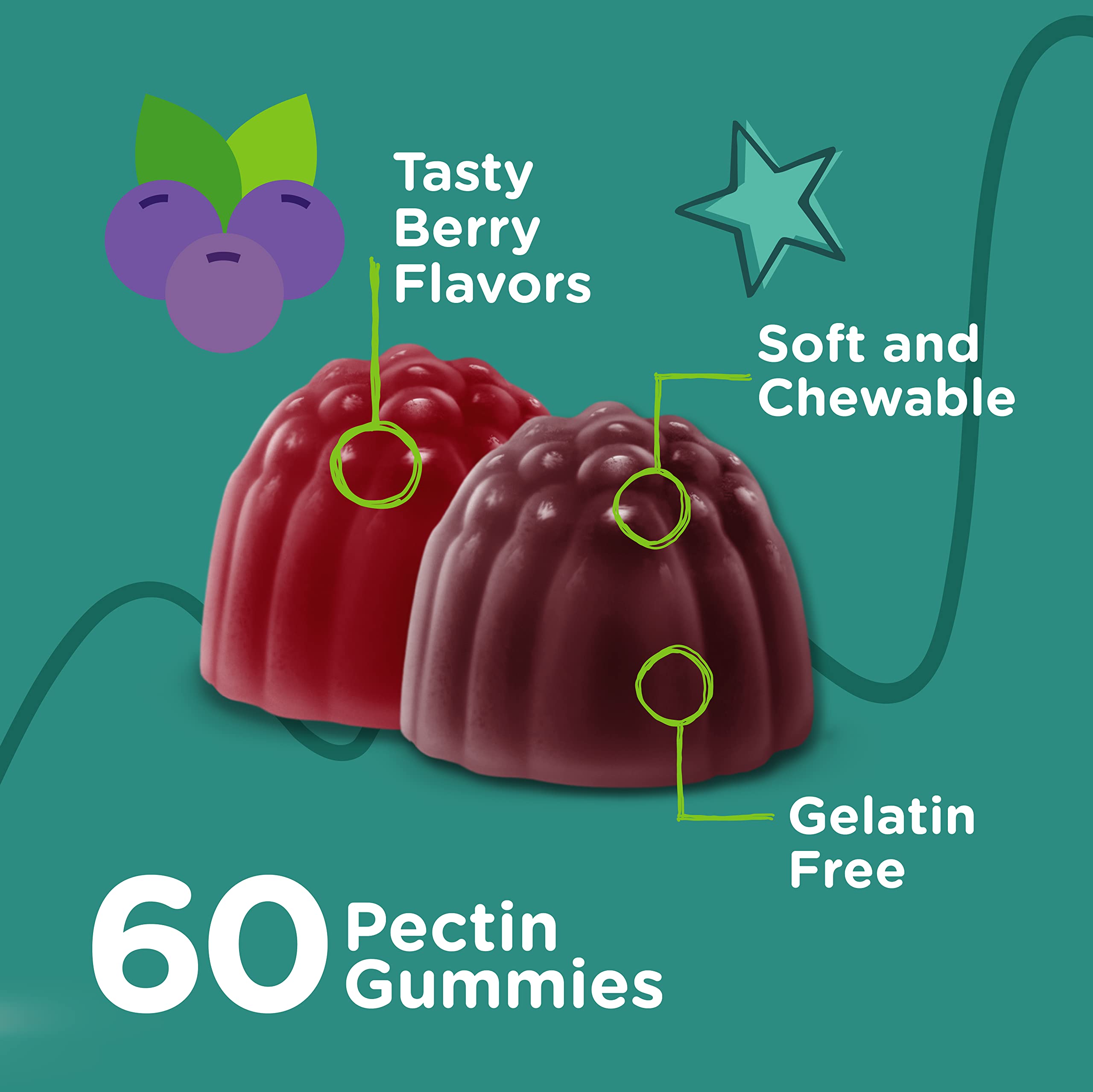 Foto 4 pulgar | Gomitas Vitey Probiotics Plus Con Fibra Prebiótica Extra Fuerte - Venta Internacional.