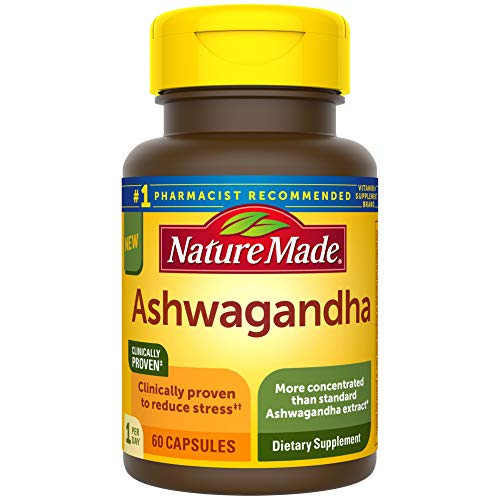 Suplemento Natural, Cápsulas De Ashwagandha, 125 Mg, 60 Unidades - Venta Internacional.