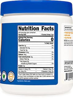 Foto 5 | Polvo De Ácido Málico Nutricost 454 G Sin Gluten, Sin Ogm - Venta Internacional.