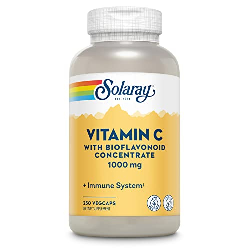 Foto 2 pulgar | Suplemento Solaray De Vitamina C De 1000 Mg Con Bioflavonoide 250 Vegc - Venta Internacional.