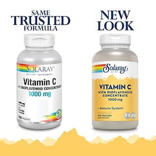 Foto 3 | Suplemento Solaray De Vitamina C De 1000 Mg Con Bioflavonoide 250 Vegc - Venta Internacional.