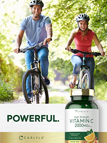Foto 7 pulgar | Suplemento Carlyle De Vitamina C De 2000 Mg Con Escaramujo 300 Cápsulas - Venta Internacional