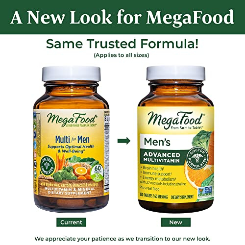 Foto 3 pulgar | Multivitamínico Megafood Para Hombres 120 Comprimidos (60 Porciones) - Venta Internacional.