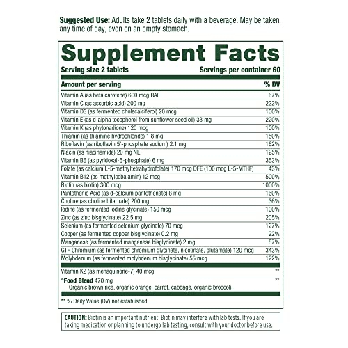 Foto 7 pulgar | Multivitamínico Megafood Para Hombres 120 Comprimidos (60 Porciones) - Venta Internacional.