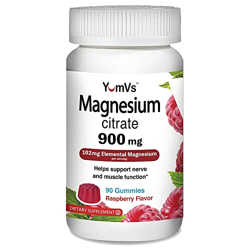 Foto 2 pulgar | Gomitas De Citrato De Magnesio Supplement Yum-v's, 900 Mg, 90 Unidades - Venta Internacional.