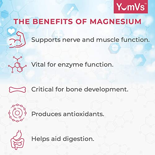 Foto 5 | Gomitas De Citrato De Magnesio Supplement Yum-v's, 900 Mg, 90 Unidades - Venta Internacional.