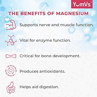Foto 5 | Gomitas De Citrato De Magnesio Supplement Yum-v's, 900 Mg, 90 Unidades - Venta Internacional.