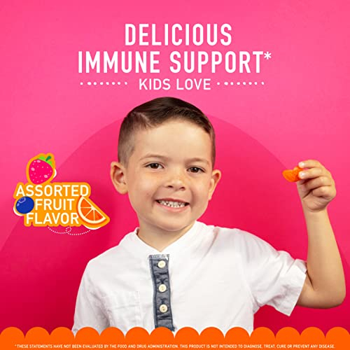 Foto 6 pulgar | Gomitas De Vitamina C Airborne Kids 500 Mg Con Zinc 63 Gomitas - Venta Internacional.