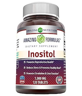 Foto 1 | Suplemento Amazing Formulas De Inositol 1000 Mg 120 Comprimidos - Venta Internacional.