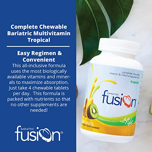 Foto 4 pulgar | Suplemento Bariatric Fusion Tropical Complete Masticable 120 T - Venta Internacional.