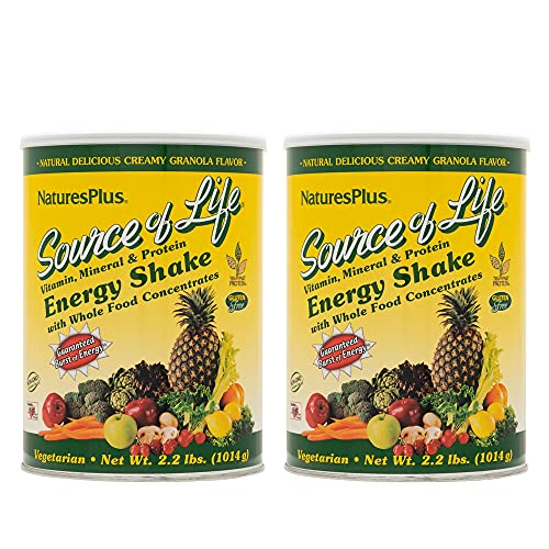 Foto 2 pulgar | Granola Cremosa Energy Shake Nature's Plus Source Of Life, 2 Kg - Venta Internacional.