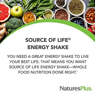 Foto 2 | Granola Cremosa Energy Shake Nature's Plus Source Of Life, 2 Kg - Venta Internacional.