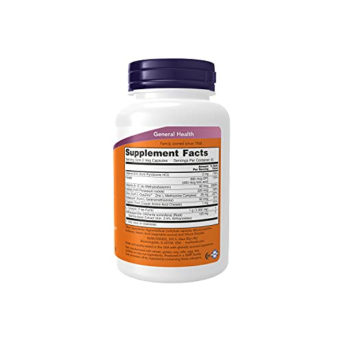 Foto 2 | Supplement Now Thyroid Energy, Yodo Y Tirosina, 90 Cápsulas Vegetales - Venta Internacional.