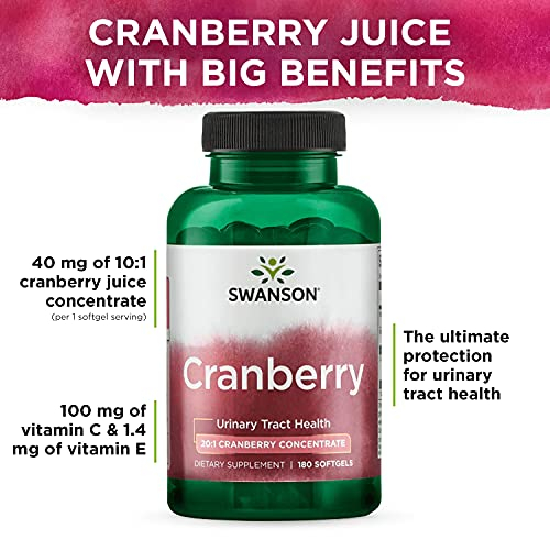 Foto 5 | El Suplemento Swanson Cranberry Apoya La Salud Del Tracto Urinario 1 - Venta Internacional.