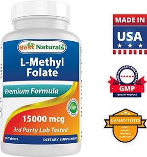 Foto 7 | Suplemento Best Naturals De Folato De Metilo, 15 Mg, 60 Comprimidos - Venta Internacional.