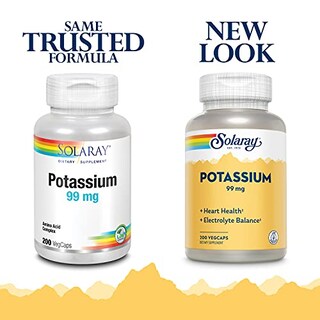 Foto 2 | Suplemento Solaray De Potasio 99 Mg Para Bolsa De Líquidos Y Electrolitos - Venta Internacional.