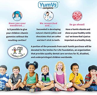 Foto 5 | Gomitas De Vitamina C Yum-v's 250 Mg Para Adultos Y Niños, 100 Unidades - Venta Internacional.