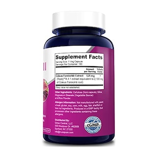Foto 3 | Suplemento Nusapure Forskolin 2100 Mg 180 Cápsulas Vegetarianas - Venta Internacional.