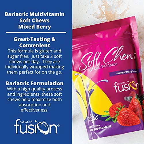Foto 3 | Masticables Multivitamínicos Bariátricos Bariatric Fusion, 60 Unidades - Venta Internacional.