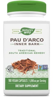 Foto 1 | Suplemento Nature's Way Pau D'arco Inner Bark 180 Cápsulas - Venta Internacional.