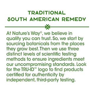 Foto 4 | Suplemento Nature's Way Pau D'arco Inner Bark 180 Cápsulas - Venta Internacional.