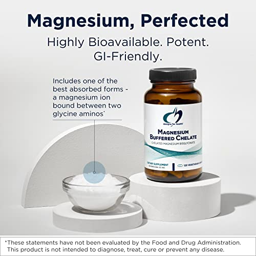 Foto 3 pulgar | Diseños De Suplementos Para La Salud Quelato Tamponado Con Magnesio 150 - Venta Internacional.