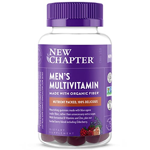 Foto 1 | Gomitas Multivitamínicas New Chapter Para Hombre, 75 Unidades, Con Vitamina C, D3 - Venta Internacional.